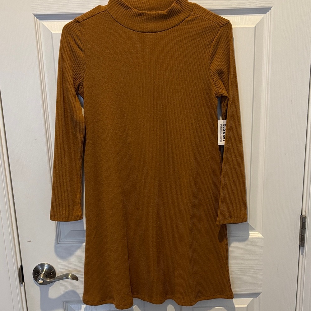 Old Navy Kids Casual Dress in Tan